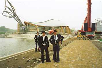 Expo 2000 Henrik rejser sammen med nogle  Zimmerman.